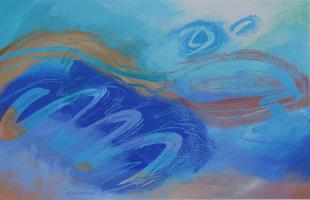 Blue Ocean III by Jacqueline Unanue